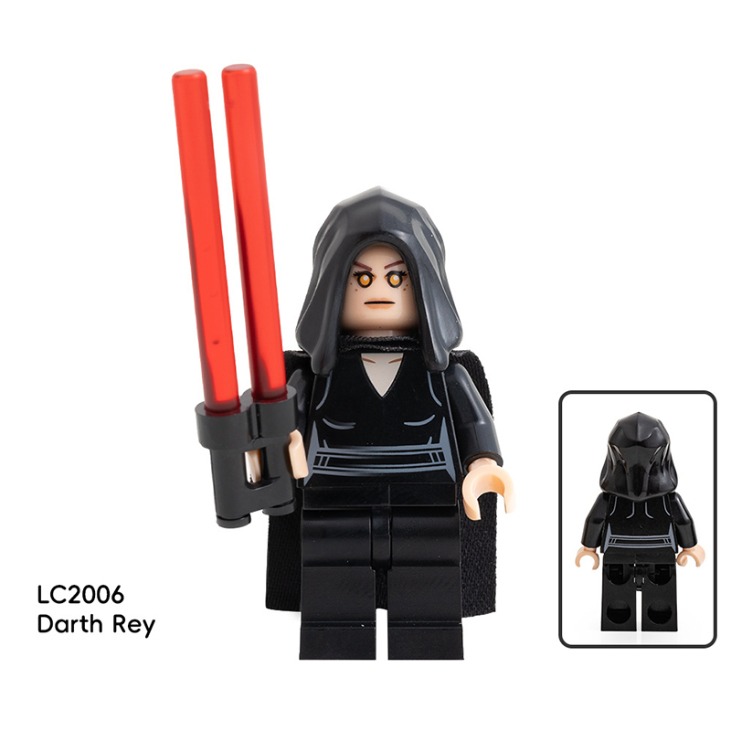Star Wars jEDI vADER c-3pd Beach Luke Minifigs Building Block Darth Devastator Model Solider Collection Toy Gifts LC200-2009