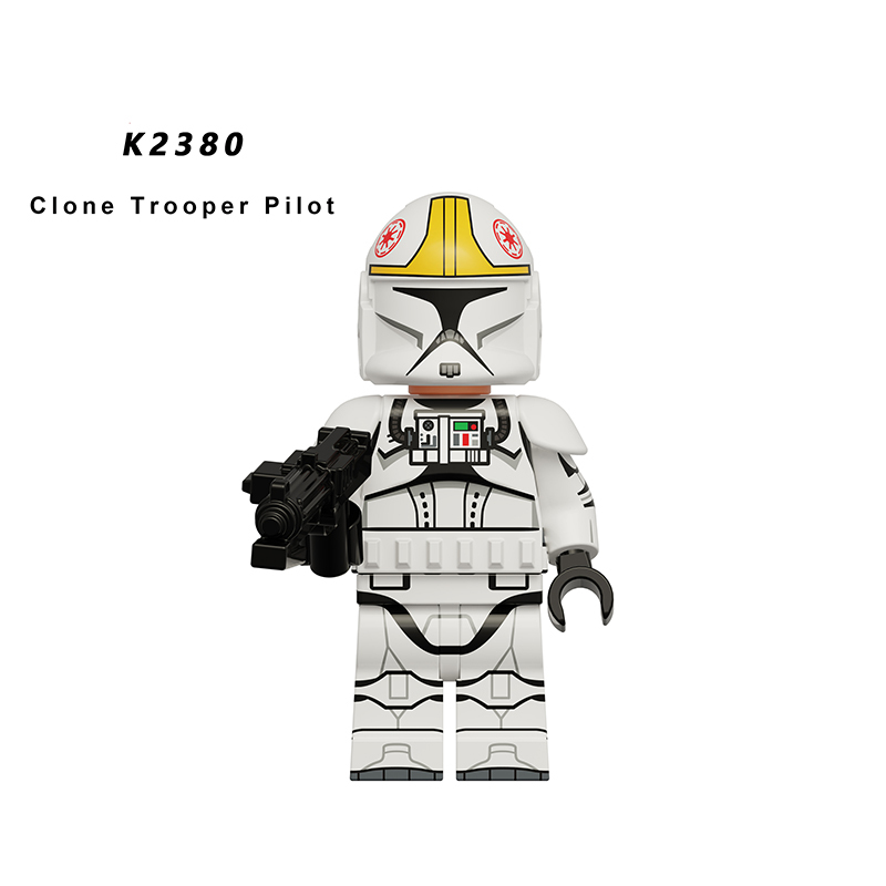 Star Wars Galactic Alliance Character Minifigs Commander Bacara IG 11 Building Blocks Lama Su Zeb Orrelios Clone Pilot Collection Toys Gifts KDL859