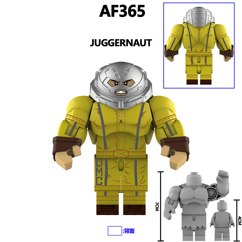 Marvel Superhero Big Size Minifigs Inifinite Happy Hulk Building Blocks Compatible Toy Collection Gift Fans Display AF364-367