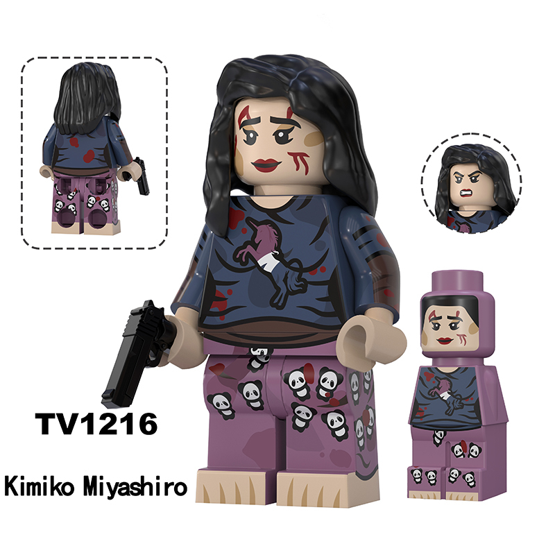 Superhero Dynamite The Boys Minifigs Hughie Campbel Frenchie Building Block Home Lander Kimiko Miyashiro Collection Toy Gifts TV6226