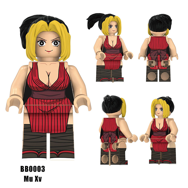 Japanese Anime Demon Slayer Suma Minifig Building Block Hinatsuru MuXv Collection Bricks Model Assembly Gift Toy BB0002-0004