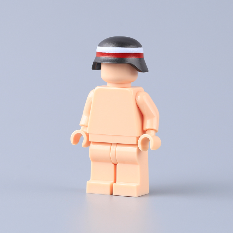 WWII Polish Home Army Helmet Accessory Custom Building Block Minifigure Gear Polish Resistance Military Equipment Collectible Toy Gifts