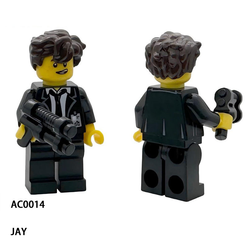 Game Series Anime Golden Ninja Minifigs Suit Jay Building Blocks Toy Anime Brick Vehicle Set Gift  Boys Compatible Collection AC0014