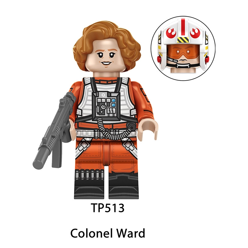 Star Wars Thrawn Imperial Waelord Embo Building Blocks Luke Yoda Grogu Sci-fi Minifigs Collectiion Toy Chillsdren Gift TP1063