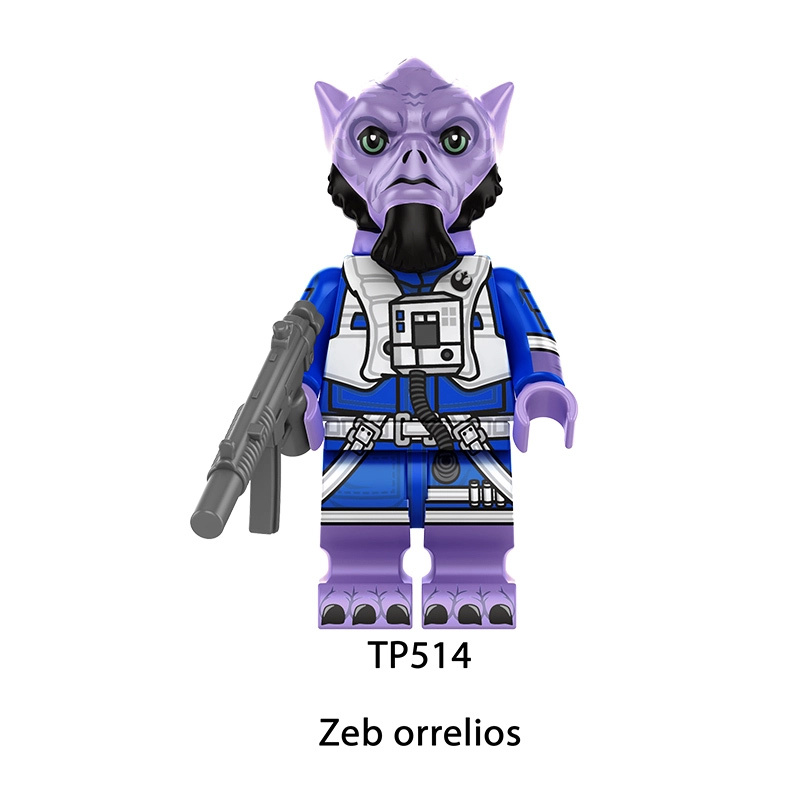 Star Wars Thrawn Imperial Waelord Embo Building Blocks Luke Yoda Grogu Sci-fi Minifigs Collectiion Toy Chillsdren Gift TP1063