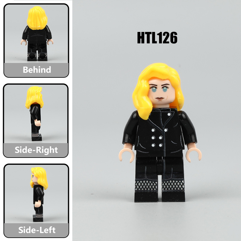 WW2 German Leader Eva Braun Adolf Hitler Minifigs Remembering History Building Block Historical Collection Toy Gifts HTL125-126