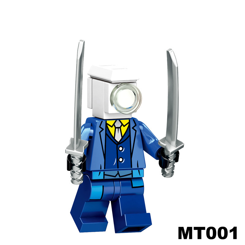 Movie Toilet Man Titan TV Man Minifigs Collection DJ Man Upgrade Building Blocks Children Toys Gifts Boys RT1000