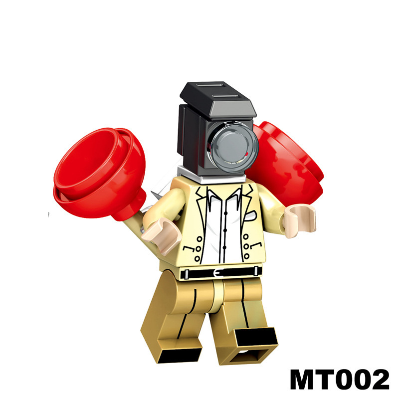Movie Toilet Man Titan TV Man Minifigs Collection DJ Man Upgrade Building Blocks Children Toys Gifts Boys RT1000
