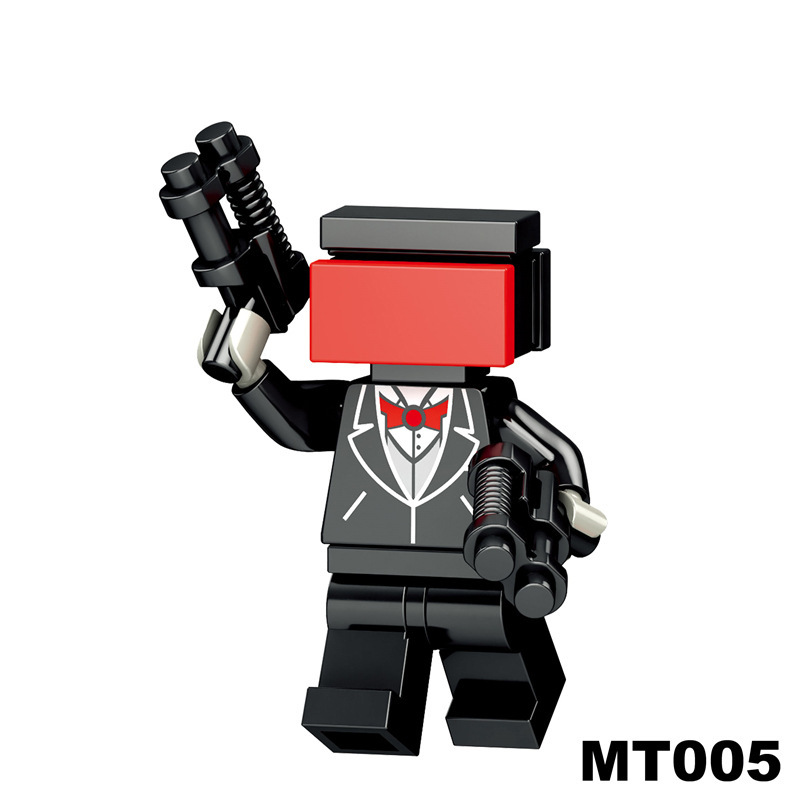 Movie Toilet Man Titan TV Man Minifigs Collection DJ Man Upgrade Building Blocks Children Toys Gifts Boys RT1000