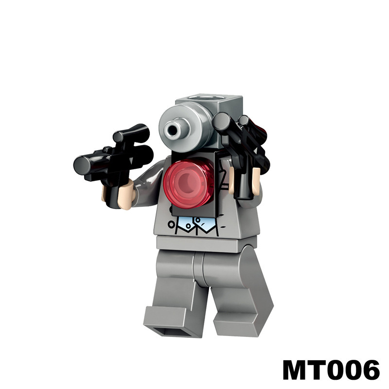 Movie Toilet Man Titan TV Man Minifigs Collection DJ Man Upgrade Building Blocks Children Toys Gifts Boys RT1000