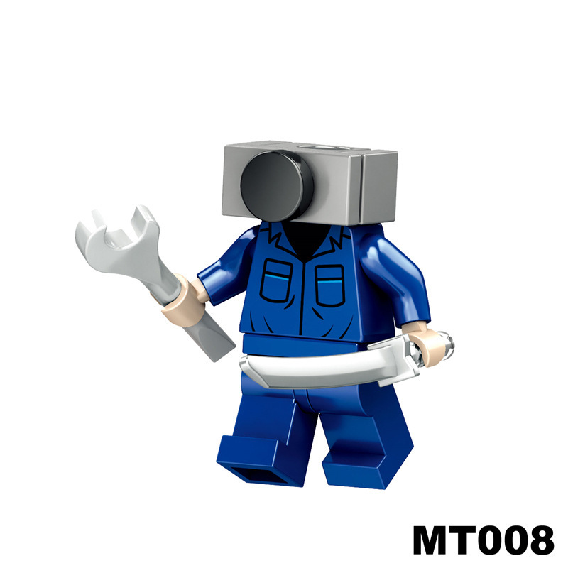 Movie Toilet Man Titan TV Man Minifigs Collection DJ Man Upgrade Building Blocks Children Toys Gifts Boys RT1000
