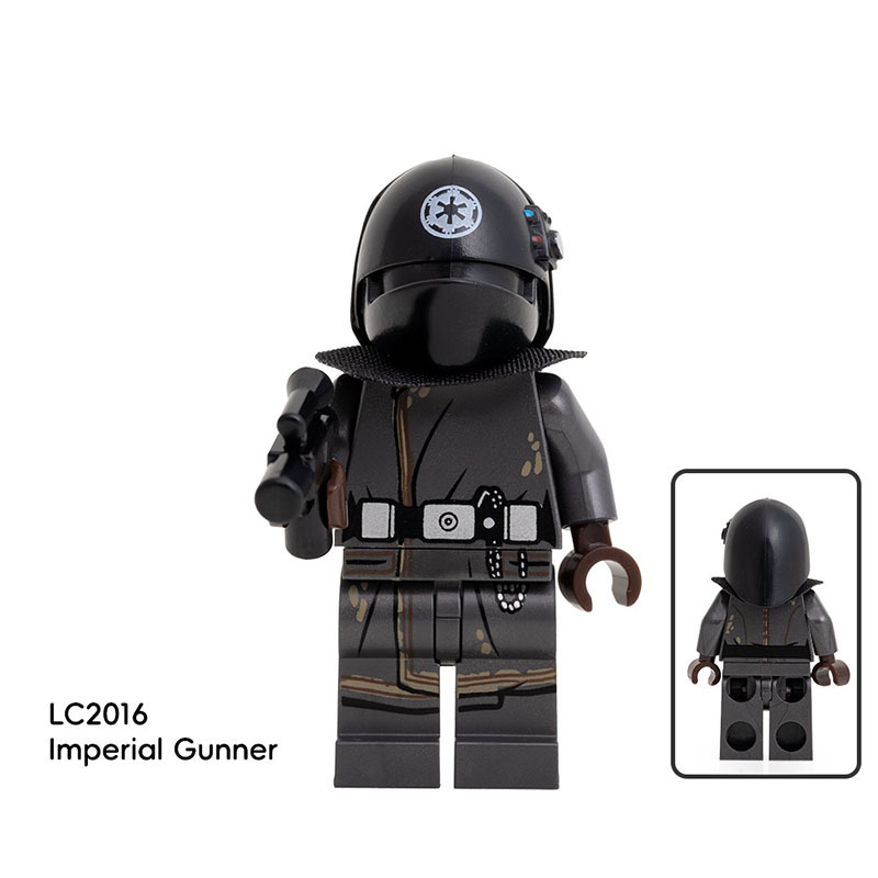 Star Wars Character  Chewbacca Han Solo Minifigs Building Block Range Trooper Imperial Gunner Collectible Toys Gifts LC2013-2016