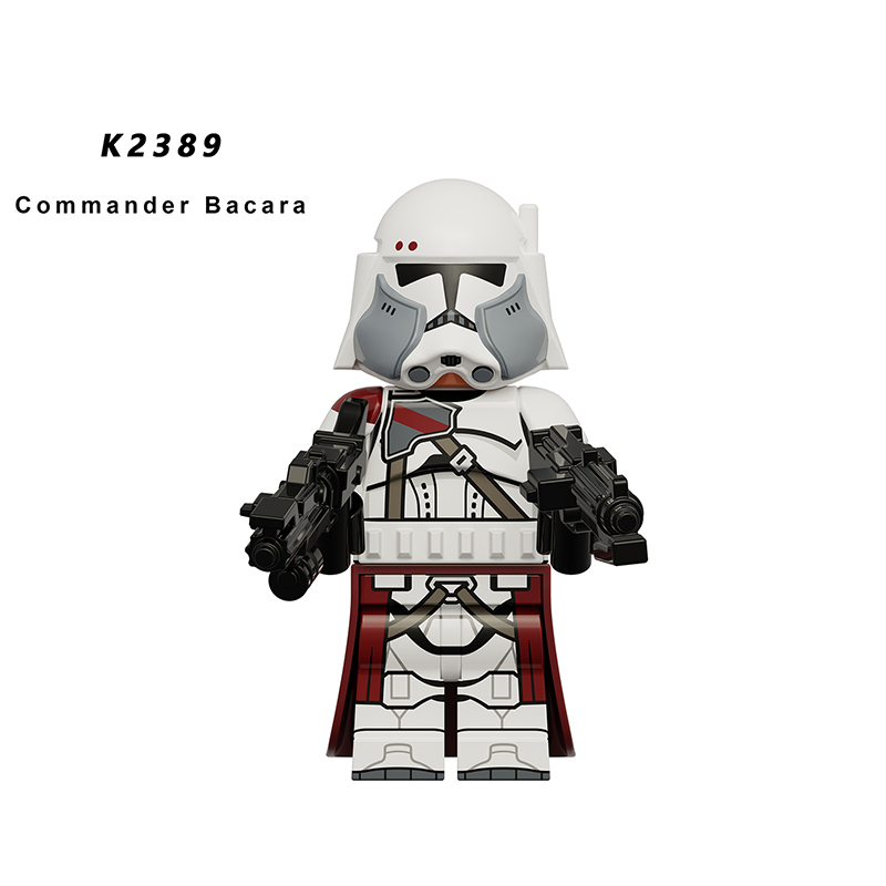 Star Wars Galactic Alliance Character Minifigs Commander Bacara Grand Admiral Thrawn Galactic Marines Stormtrooper Building Blocks Toys Gifts KDL861