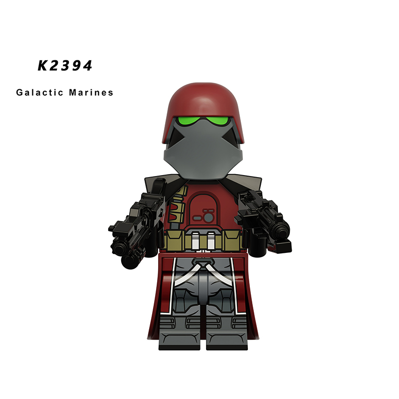 Star Wars Galactic Alliance Character Minifigs Commander Bacara Grand Admiral Thrawn Galactic Marines Stormtrooper Building Blocks Toys Gifts KDL861