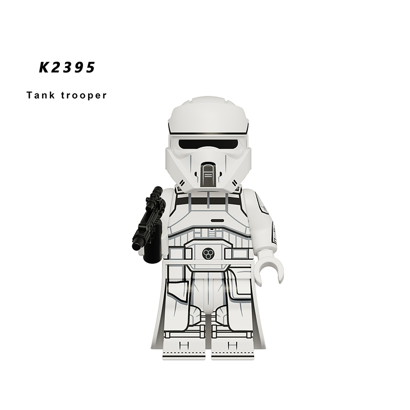 Star Wars Galactic Alliance Character Minifigs Commander Bacara Grand Admiral Thrawn Galactic Marines Stormtrooper Building Blocks Toys Gifts KDL861