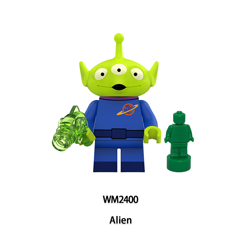 Toy Story Cartoon LiLy Pad Smarty Pants Minifigs Woody Buzz Lightyear Jessie Bo Peep  Building Block Compatible Brick Toys Children Gifts WM6144