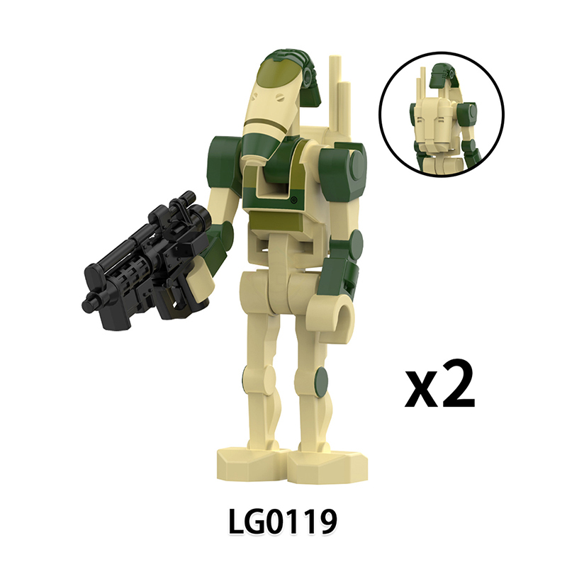 Star Wars Galaxy Battle Droid Building Block Sci-Fi Robot Trooper Minifigs Collection Toy Children Gifts Compatible LG1017
