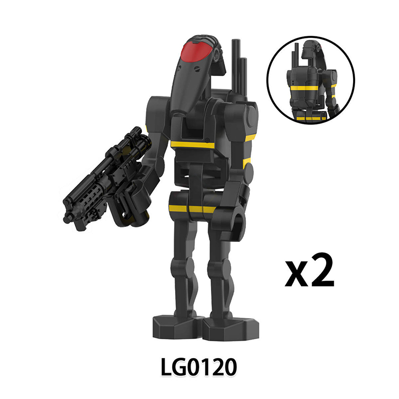 Star Wars Galaxy Battle Droid Building Block Sci-Fi Robot Trooper Minifigs Collection Toy Children Gifts Compatible LG1017