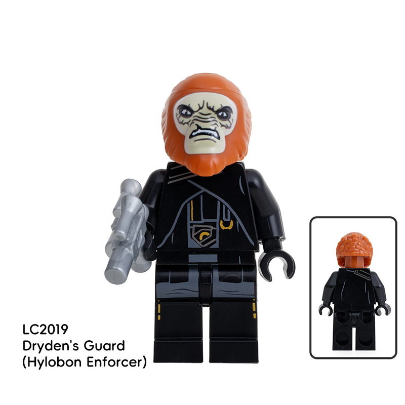 Star Wars Rio Durant Dryden's Guard Minifigs Building Block Val Qira Model Solider Collection Toy Gifts Compatible LC2017-2021