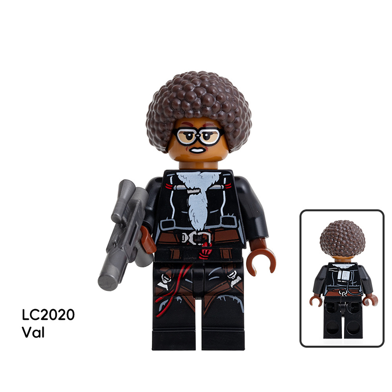 Star Wars Rio Durant Dryden's Guard Minifigs Building Block Val Qira Model Solider Collection Toy Gifts Compatible LC2017-2021