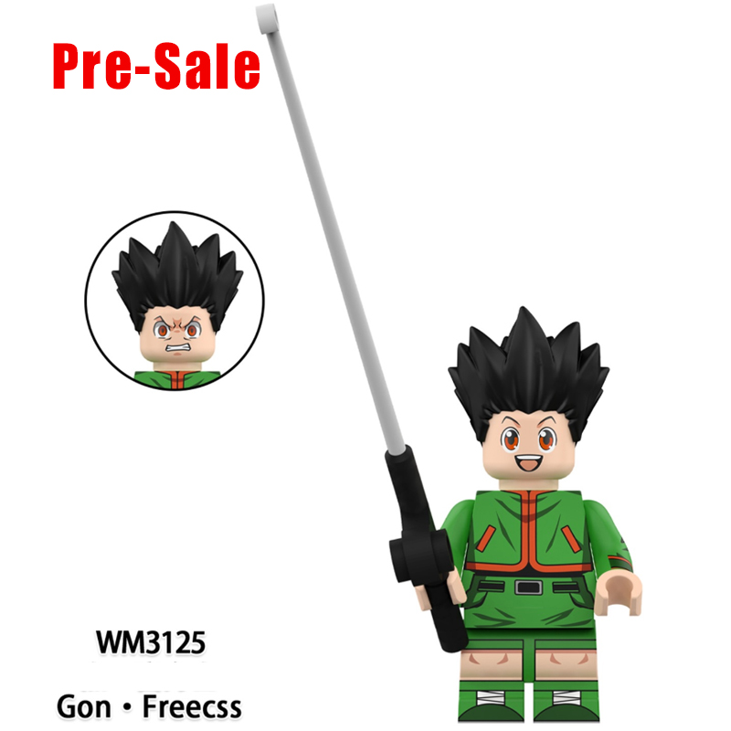 Hunter x Hunter Anime Minifigs Gon Freecss Meriem Kurapika Hisoka