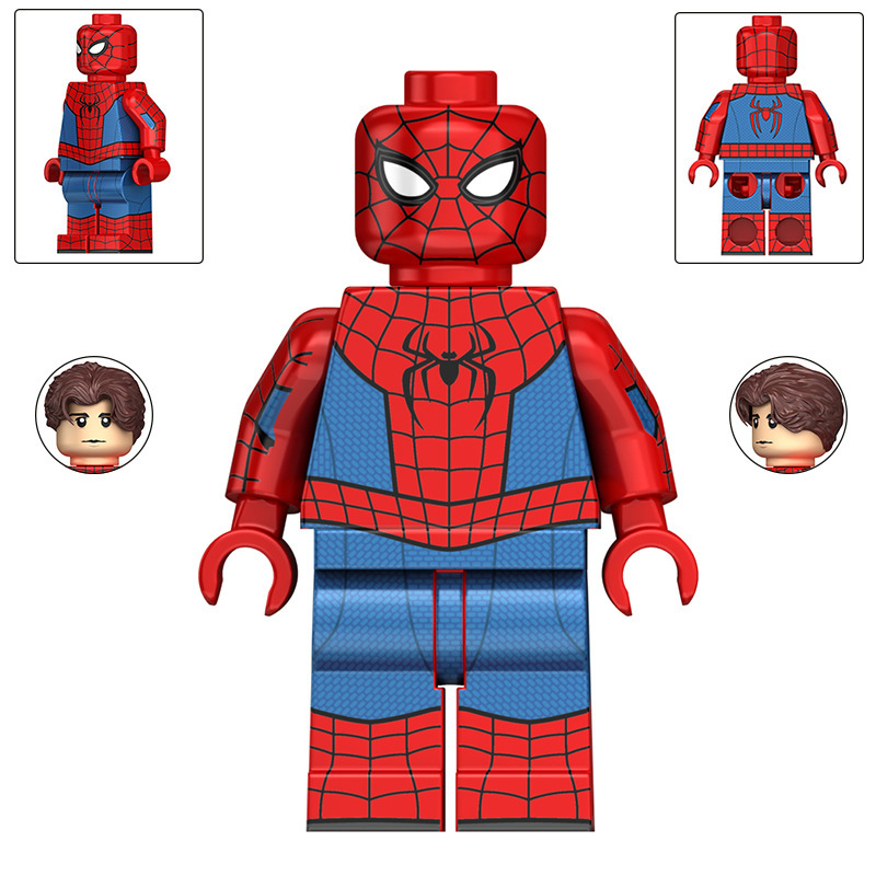Marvel Spider Hero Building Inspired Superhero Anime Collection DC Comics Brick Character Gift Fans Kids Toys R3301