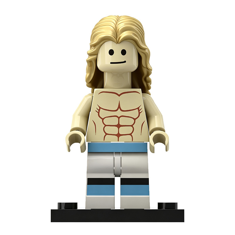 Norway Football Haaland Building Block World Cup Soccer Player Minifigs Collectible Toy MOC Display Model Sports Fan Gift 911-60