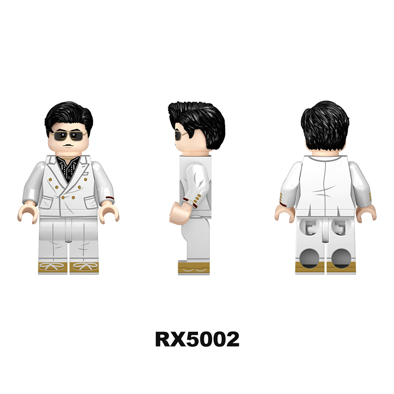 Gao Qiqiang Minifigs Building Block Chinese Crime Drama Character Collectible Toy MOC Gifts Model Compatible RX5001 RX5002