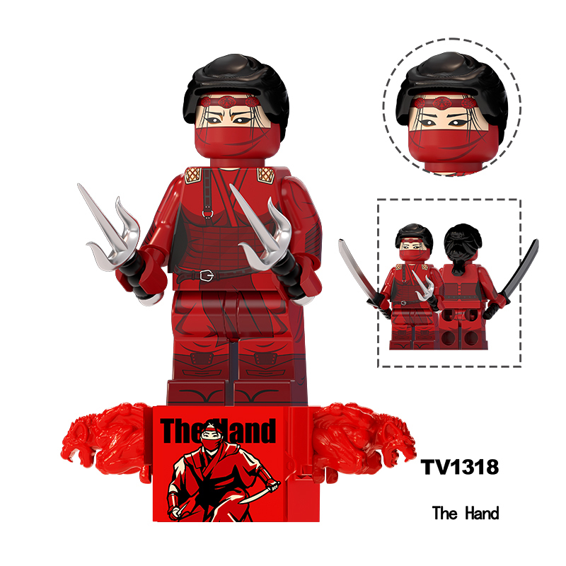 Marvel Spiderman Boomerang Punisher Minifigs Building Block Hulk Hand Superhero DC Comics Toy Fans Gift TV6238