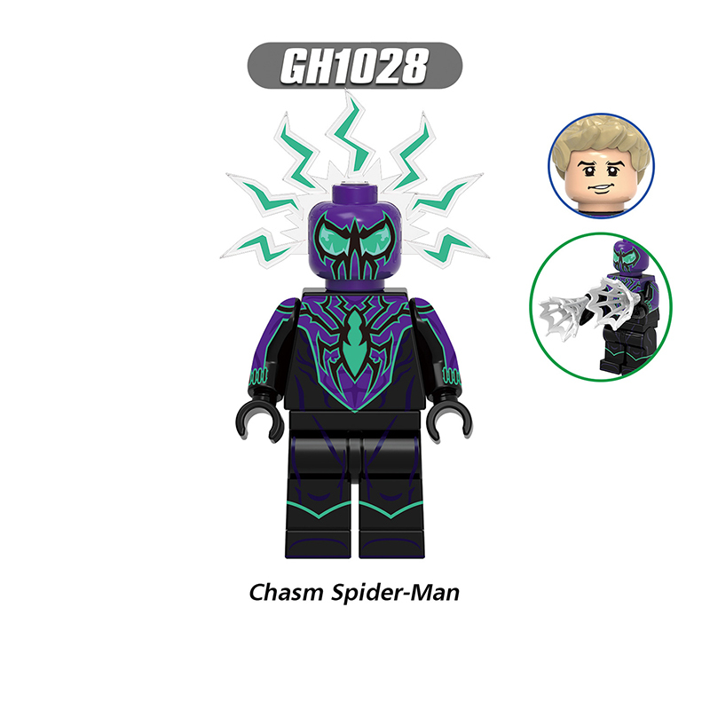 Marvel Spider SuperHero Spider-Boy Hellfire Gala Spider-man Minifigs Building DC Comics Peter B Parker Gift Fans Toys G0232