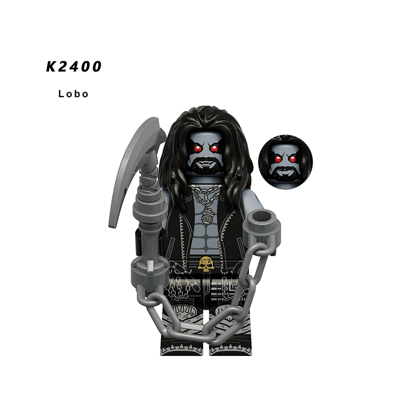 Marvel Superhero Lobo Superman Metamopho Minifigs Building Block Green Lantern Wikiwand Collectible Toy Fans Gifts KDL863