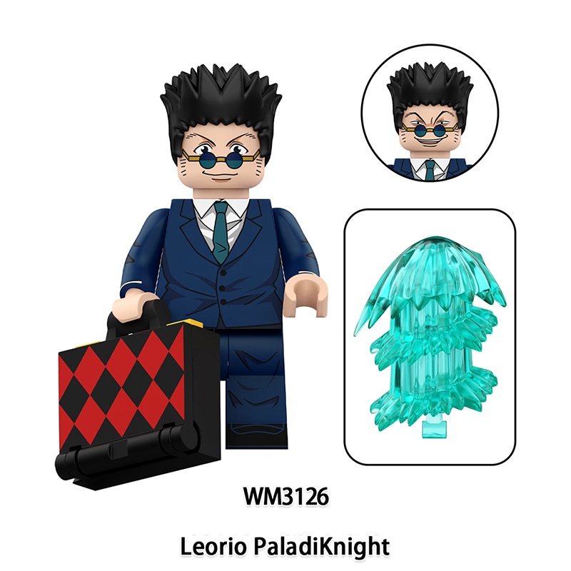 Butters Kpop Demon Hunter x Hunter Anime Minifigs Building Block Gon Freecss Aizakku Netero Character Collectible Model Toys WM6234