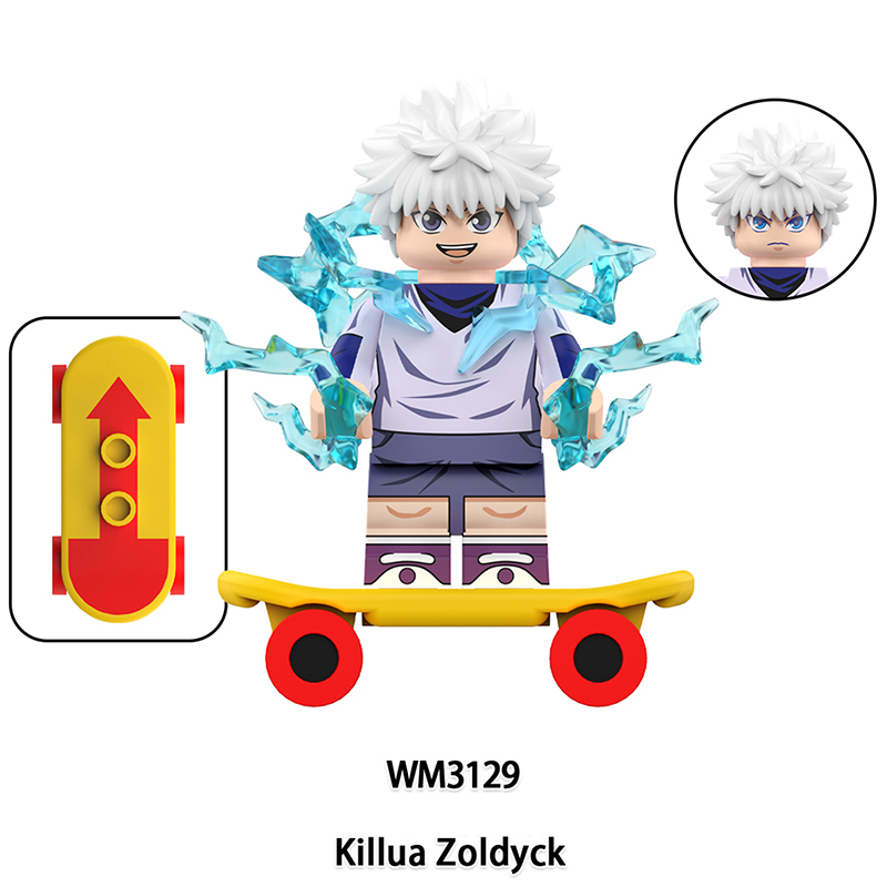 Butters Kpop Demon Hunter x Hunter Anime Minifigs Building Block Gon Freecss Aizakku Netero Character Collectible Model Toys WM6234