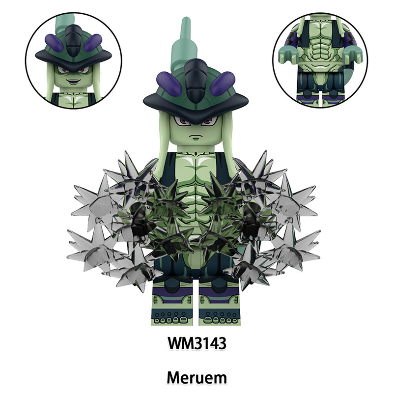 Butters Kpop Demon Hunter x Hunter Anime Minifigs Building Block Gon Freecss Aizakku Netero Character Collectible Model Toys WM6234