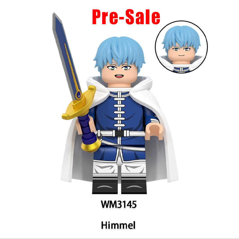 Beyond Journey’s End Mini Anime Frieren Minifigs Building Blocks Cartoon Movie Model Toys Decoration Children Gift WM6236