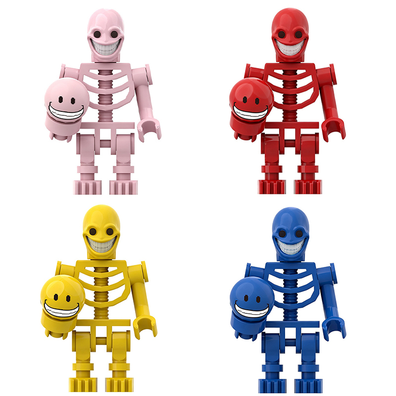 Pixel People World Game Minifigs Verity Monster Building Block Toy Character Collectible Model DIY MOC Gifts 911-61 911-62 911-63 911-64
