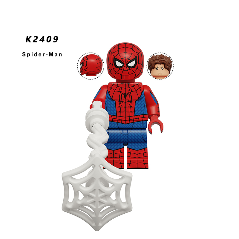 Marvel Superhero Jean Grey Tarantula Tombstone Minifigs Building Block Spiderman Scorpion Collectible Toy Fans Gifts KDL864