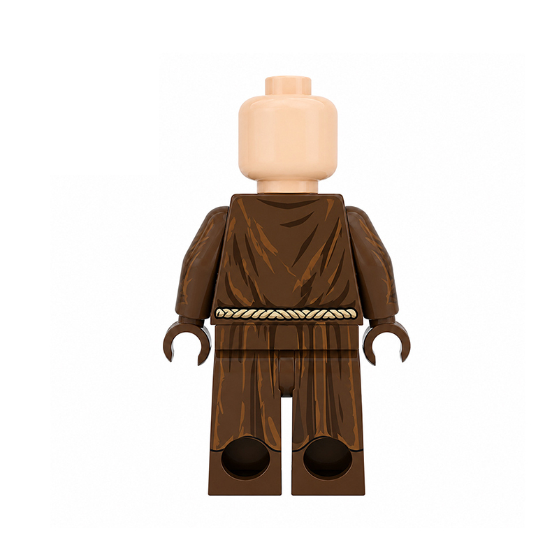 Medieval Monk Aldric Minifigs Monastery Cleric Character Religious Priest Building Block  MOC Collectible Toy Gifts Compatible