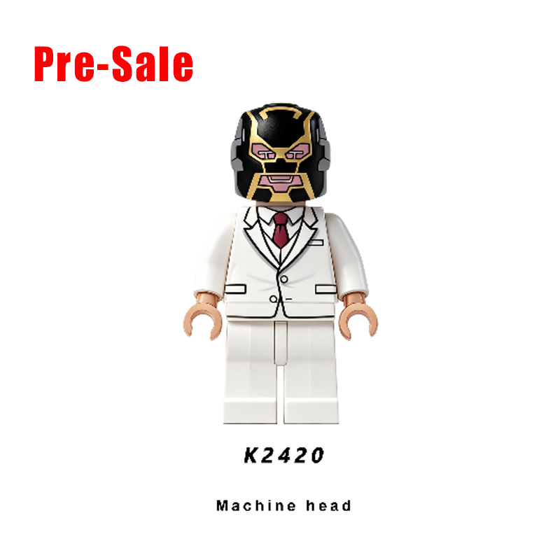 Marvel Superhero Allen the Alien Hairvincible Minifigs Building Blocks Conquest Red Speed Morphing Smith Collectible Toy Fans Gifts KDL865