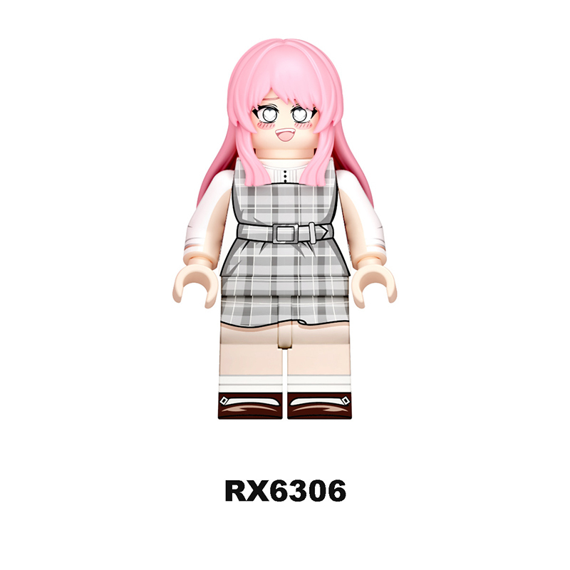 Japanese Anime BanG Dream MyGO Tomori  Minifigs Takamatsu Anon Chihaya Building Block Character Children Toy Gifts RX6301-6306