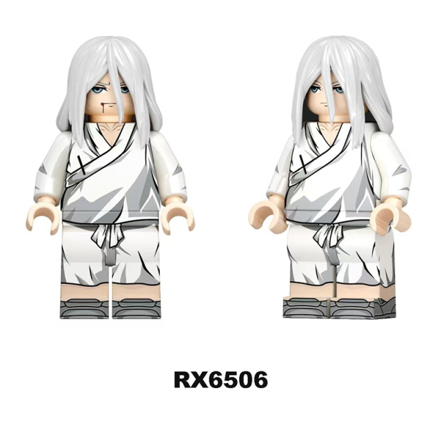 Chinese Anime The Outcast Zhang Lingyu Minifigs Building Block Character Collectible Model Compatible Children Toys Gifts RX6506