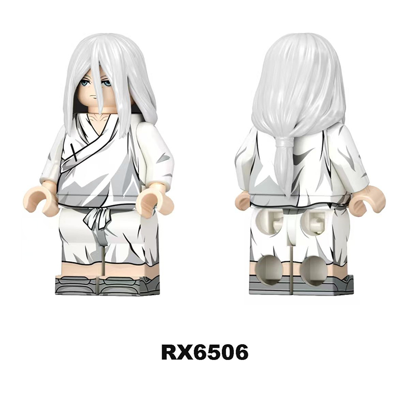 Chinese Anime The Outcast Zhang Lingyu Minifigs Building Block Character Collectible Model Compatible Children Toys Gifts RX6506