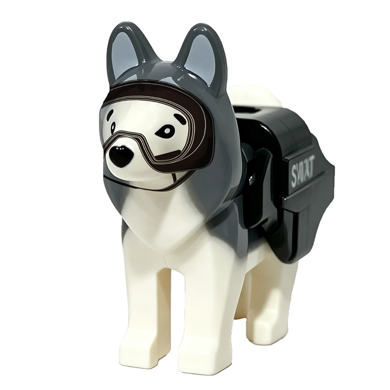 Delta Force Operations Traveler Military Dog Minifigs Building Blocks Military Tactical K9 Soldier Children Toy Compatible Bricks 911-66