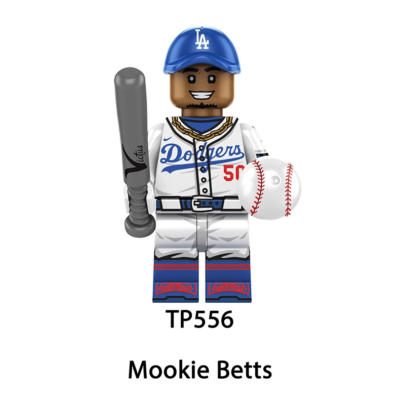 Japanese Baseball Superstar Shohei Ohtani Minifigs Building Block Shohei Ohtani Aaron Witt Jr. Juan Soto Mookie Betts Toy Fans Gift TP1068