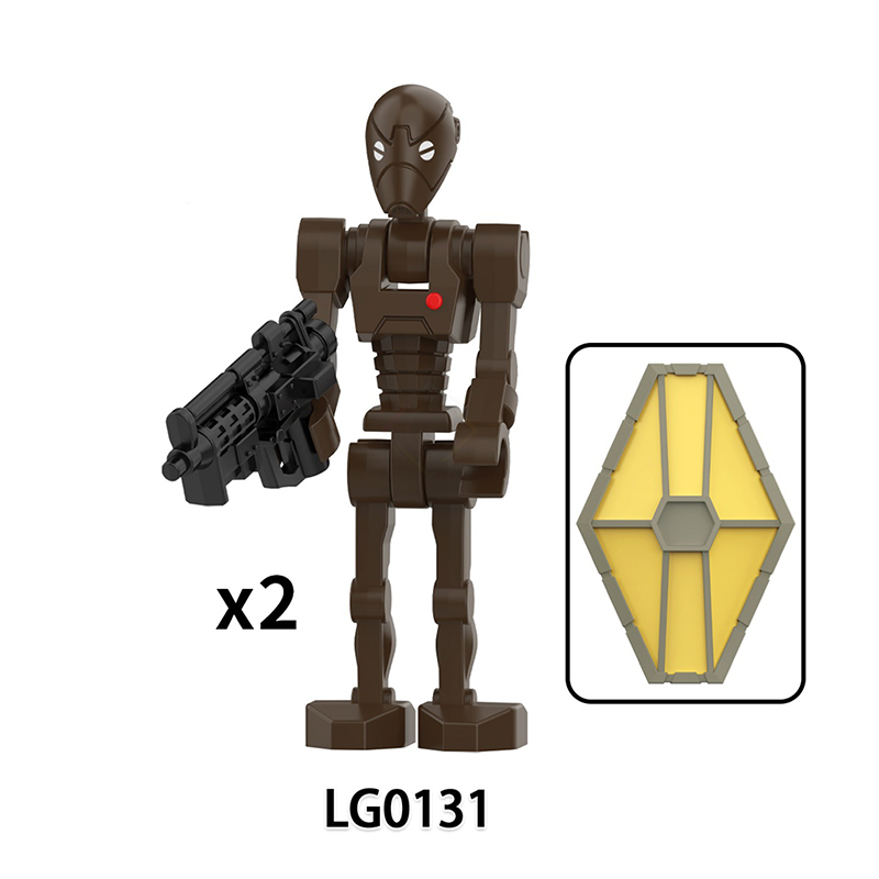 Star Wars Galaxy Battle Droid Building Block Sci-Fi Robot Trooper Minifigs Collection Toy Compatible Children Gifts  LG1019