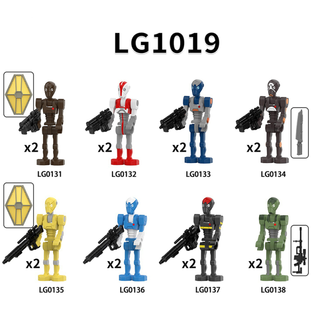 Star Wars Galaxy Battle Droid Building Block Sci-Fi Robot Trooper Minifigs Collection Toy Compatible Children Gifts  LG1019