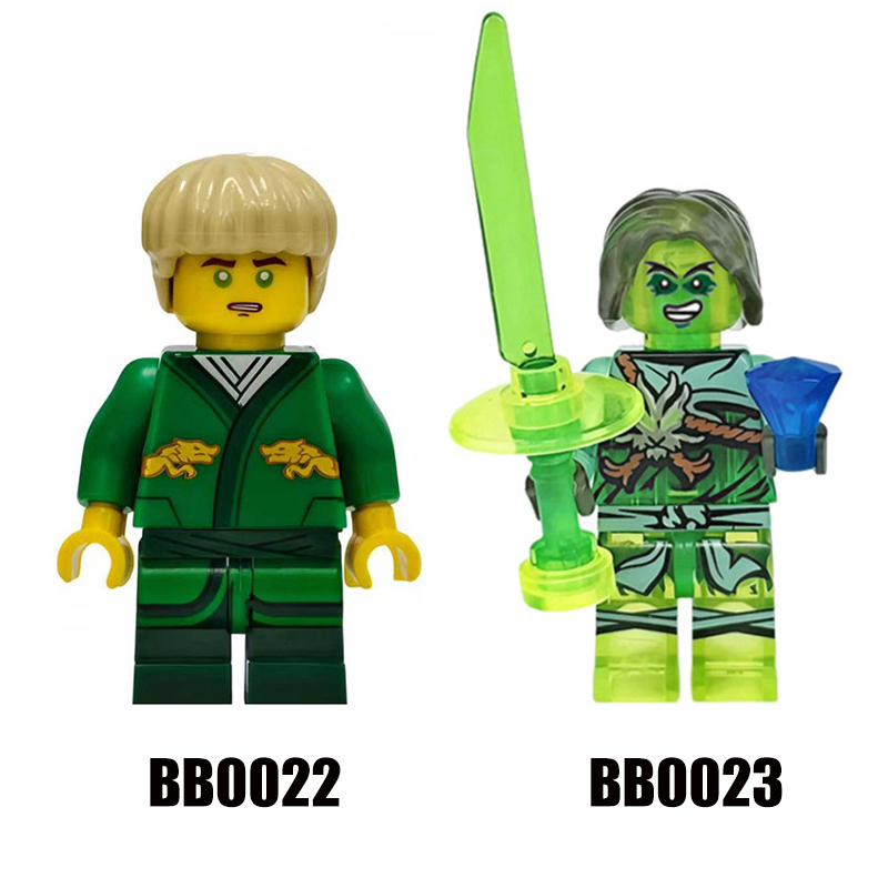 Ninjago Grimfax Minifigs Game Lloyd Minifigs Building Block Morro Fantasy Ninja Collection Children Toy Fans Gifts Compatible BB0022