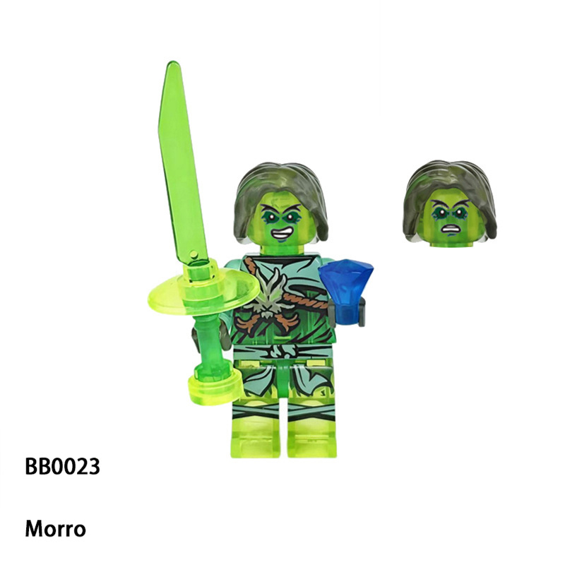 Ninjago Grimfax Minifigs Game Lloyd Minifigs Building Block Morro Fantasy Ninja Collection Children Toy Fans Gifts Compatible BB0022