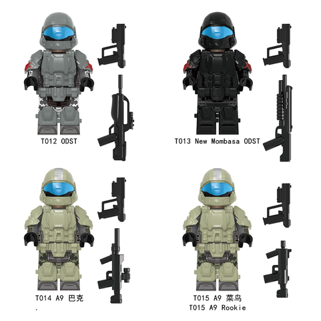 Bộ bốn mô hình lính Halo ODST
