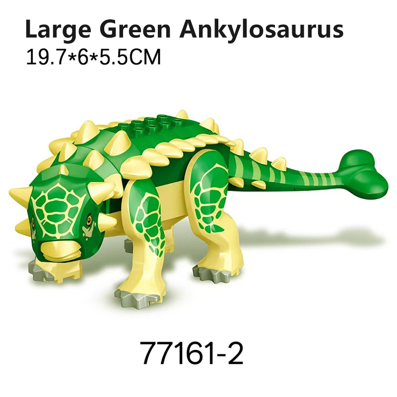 Jurassic World Large Tyrannosaurus Rex Dinosaur Building Blocks T Rex Assembly  Educational STEM Children Gifts Toys 77110-7 77161